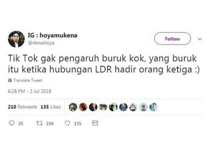6 Cuitan Kocak Netizen Soal Pemblokiran Tik Tok