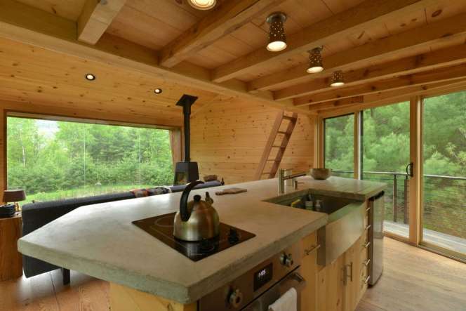 Ada Rumah Pohon di Tengah Hutan Berdesain Modern