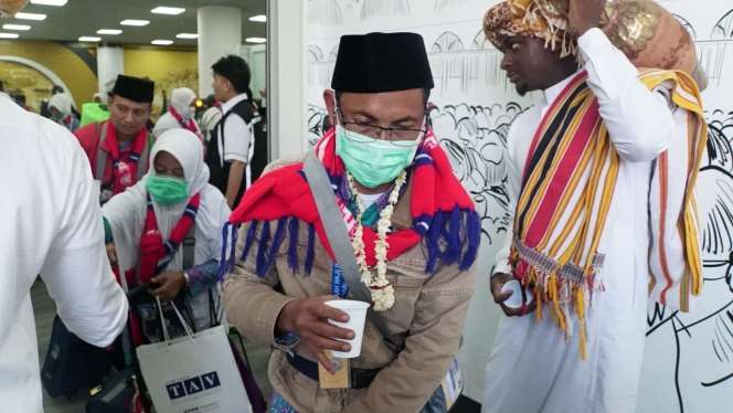 FOTO: Sambutan Istimewa Suku Hausa Saudi untuk Jemaah Haji RI