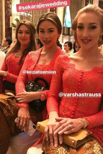 Intip Pesona Varsha Strauss, Bule Cantik Kekasih Cucu Soeharto