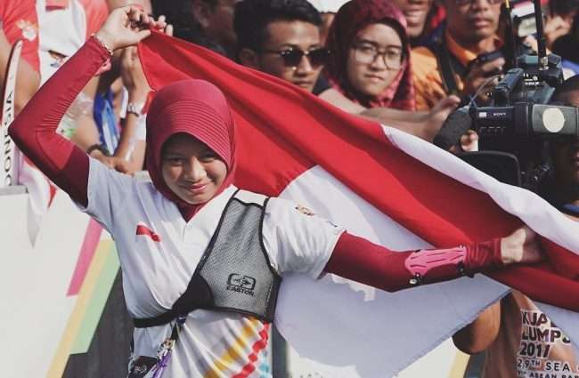 Lebih Dekat dengan Atlet Panahan Cantik, Diananda Choirunisa