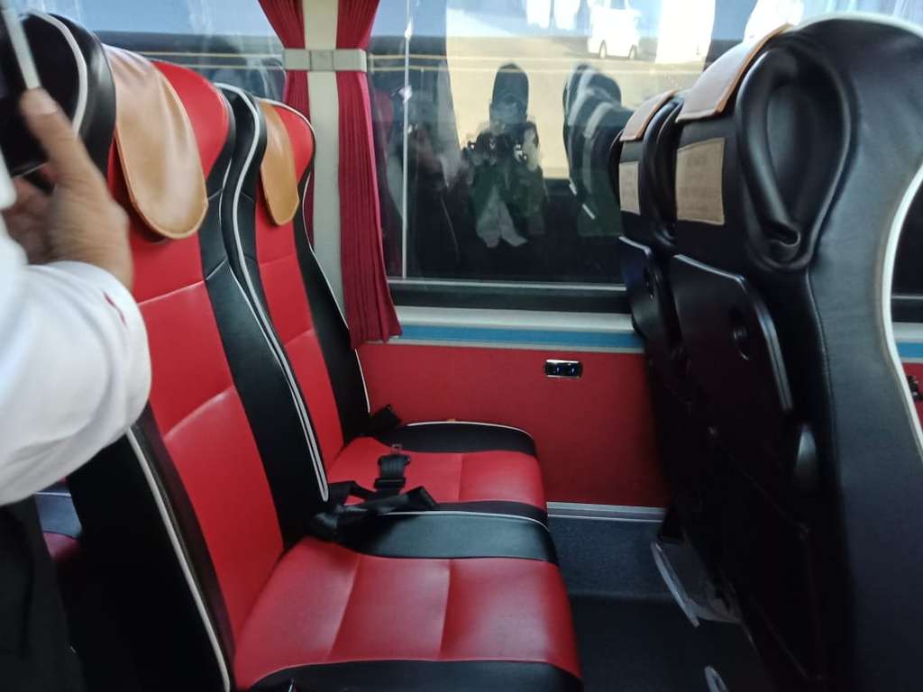 FOTO: Fasilitas Bus 'Pintar' Pengangkut Jamaah Haji Indonesia