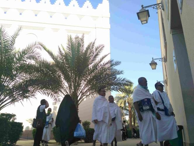 FOTO: Aktivitas Jemaah Haji Indonesia di Bir Ali