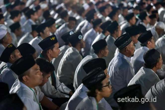 Potret Istana Berzikir Jelang HUT ke-72 RI