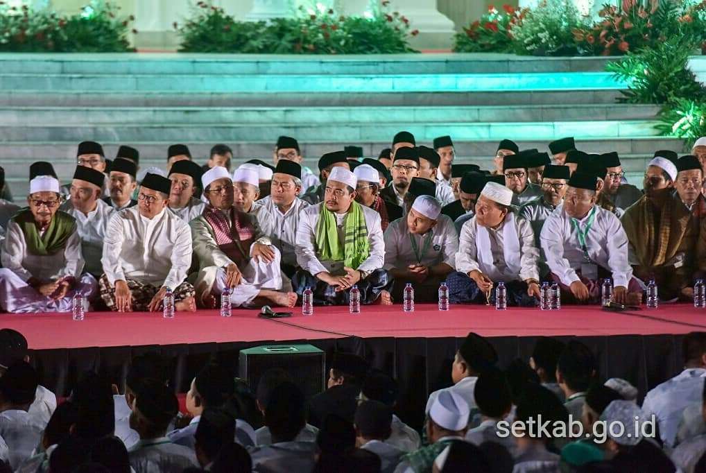 Potret Istana Berzikir Jelang HUT ke-72 RI