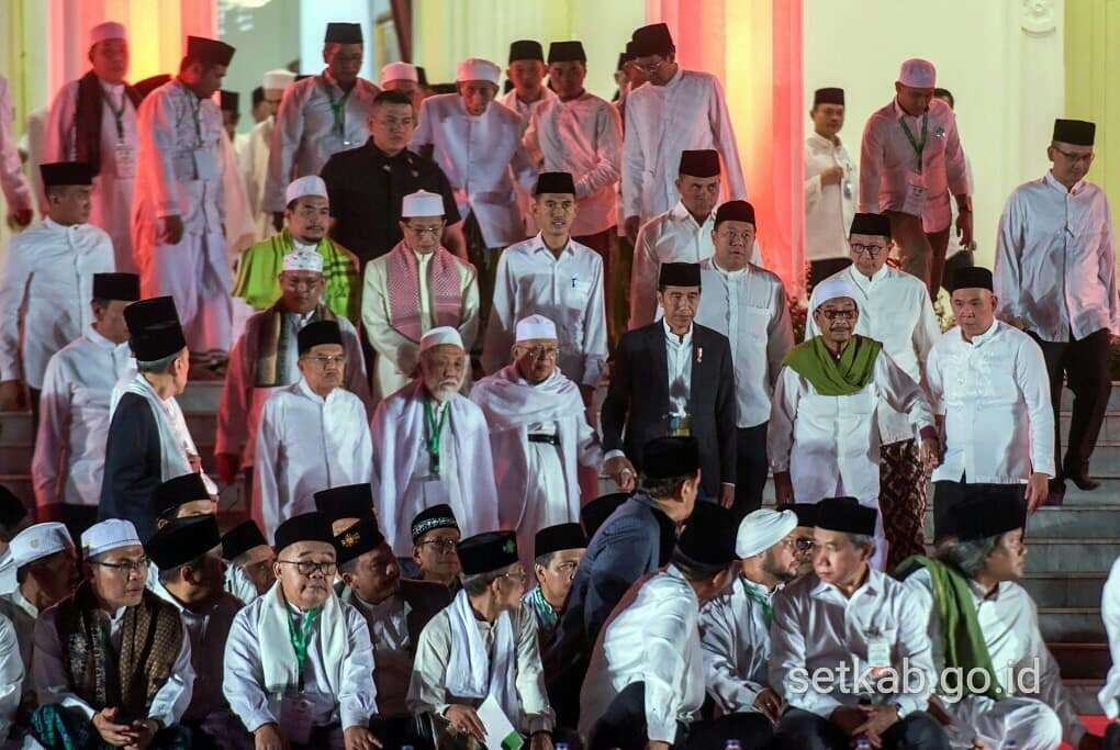 Potret Istana Berzikir Jelang HUT ke-72 RI