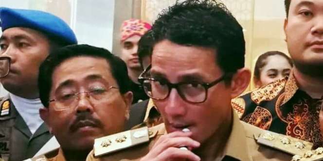 Gaya Bakal Cawapres Sandiaga, dari Sporty Hingga Lipbalm