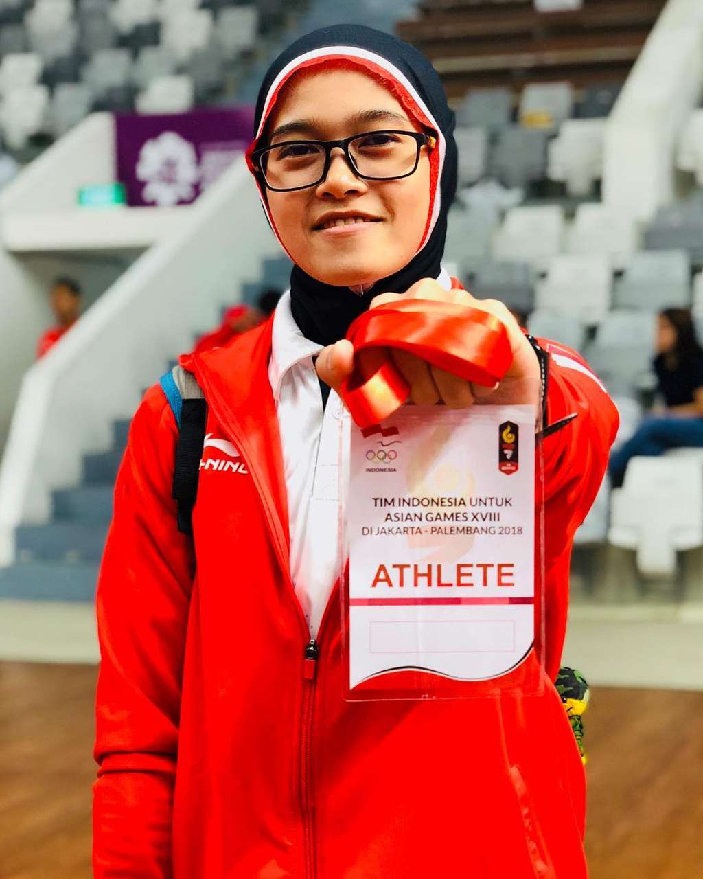 Cantiknya Puspa Arumsari, Hijaber Jago Silat Peraih Emas
