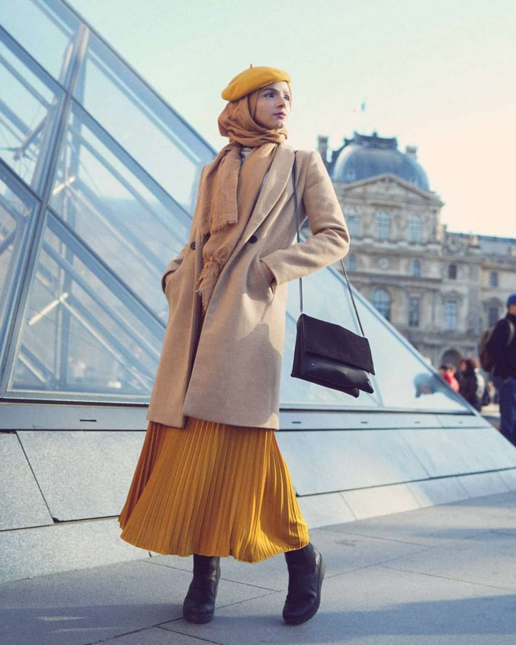 Inspirasi OOTD Keren 'Travel in Style Wardah' di Swiss-Prancis