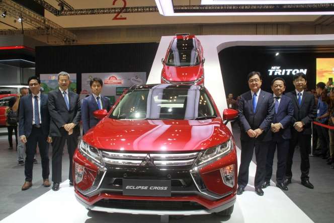 Kesengsem Barisan Mobil Baru Mitsubishi di GIIAS 2019