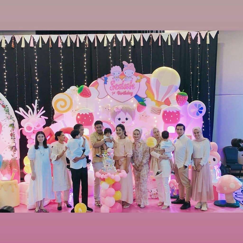 Serunya Perayaan Ulang Tahun Sedah Mirah Nasution ke-1