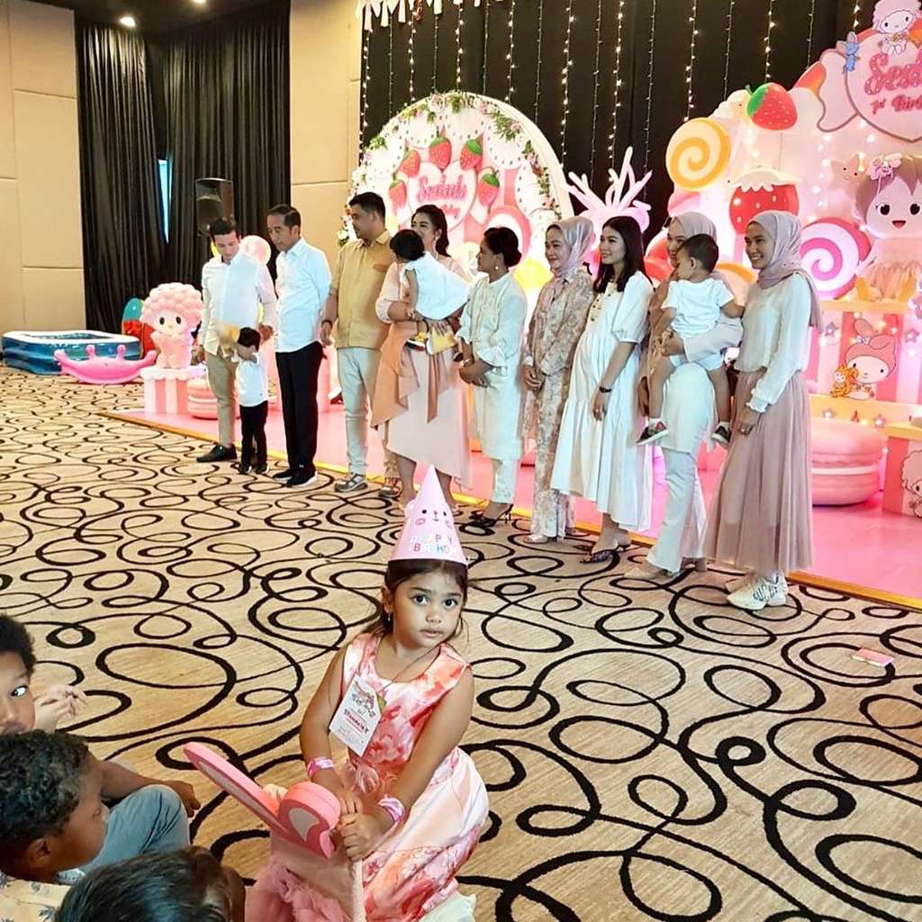 Serunya Perayaan Ulang Tahun Sedah Mirah Nasution ke-1
