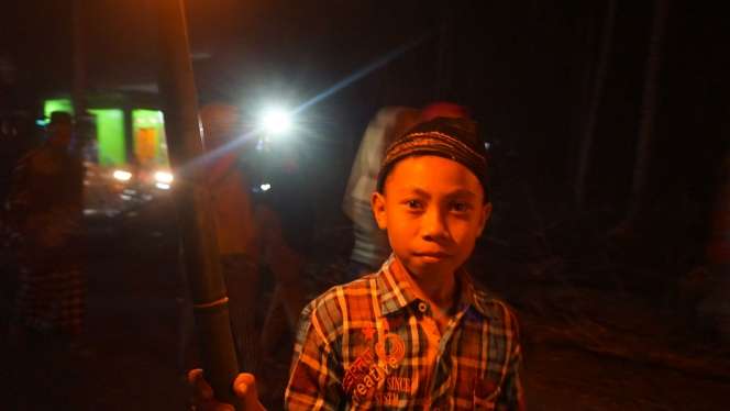 Pawai Obor Takbir di Pesisir Utara Flores