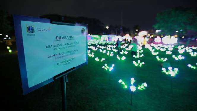 Festival of Light, Wajah Baru Monas