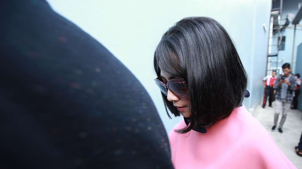 Reaksi Vanessa Angel Disinggung Soal Ayahnya