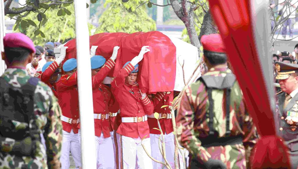 Suasana Khidmat Pemakaman BJ Habibie