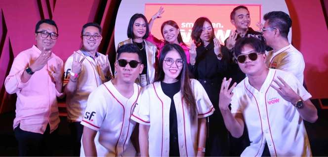 Penampilan Tak Biasa Rossa di Smartfren WOW Concert 2019