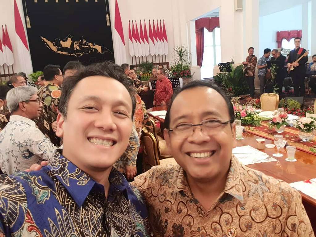 Potret Terakhir Jokowi-JK Bersama Menteri Kabinet Kerja