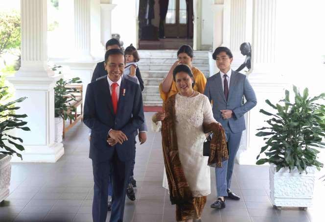 Penampilan Keluarga Jokowi Saat Pelantikan Jadi Sorotan