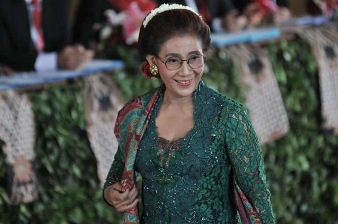 Penampilan Cantik Nan Anggun 8 Srikandi di Pelantikan Presiden