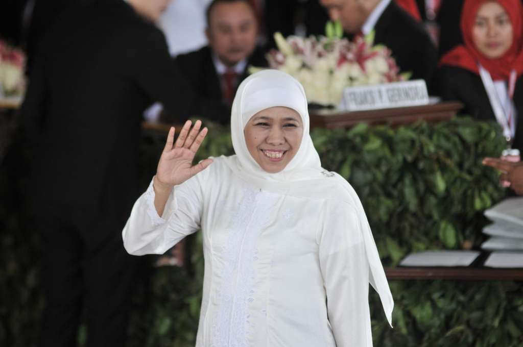 Penampilan Cantik Nan Anggun 8 Srikandi di Pelantikan Presiden