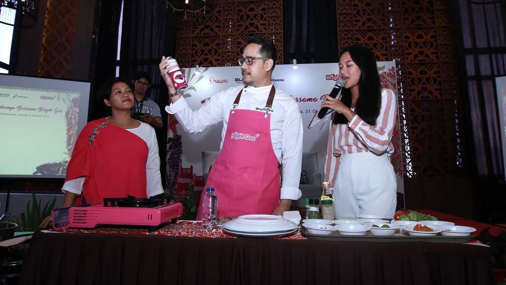Serunya Memasak Bersama MasterChef Deny & Bright Gas Pertamina
