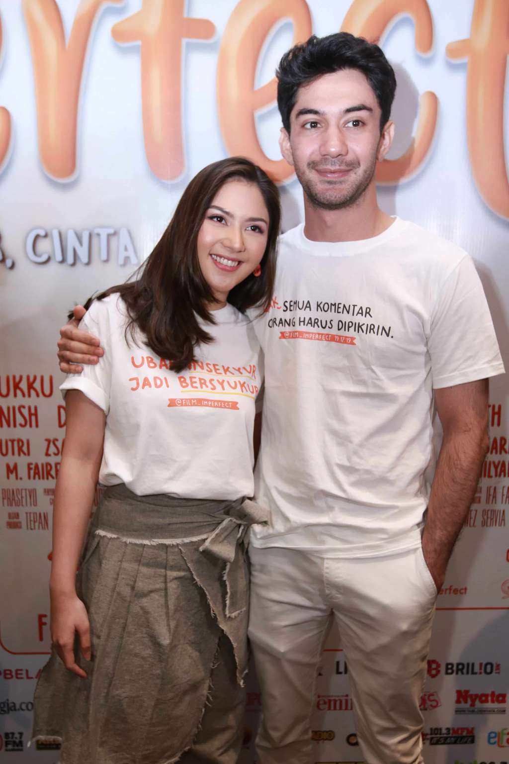 Reaksi Bahagia Jessica Mila Dipuji Reza Rahadian