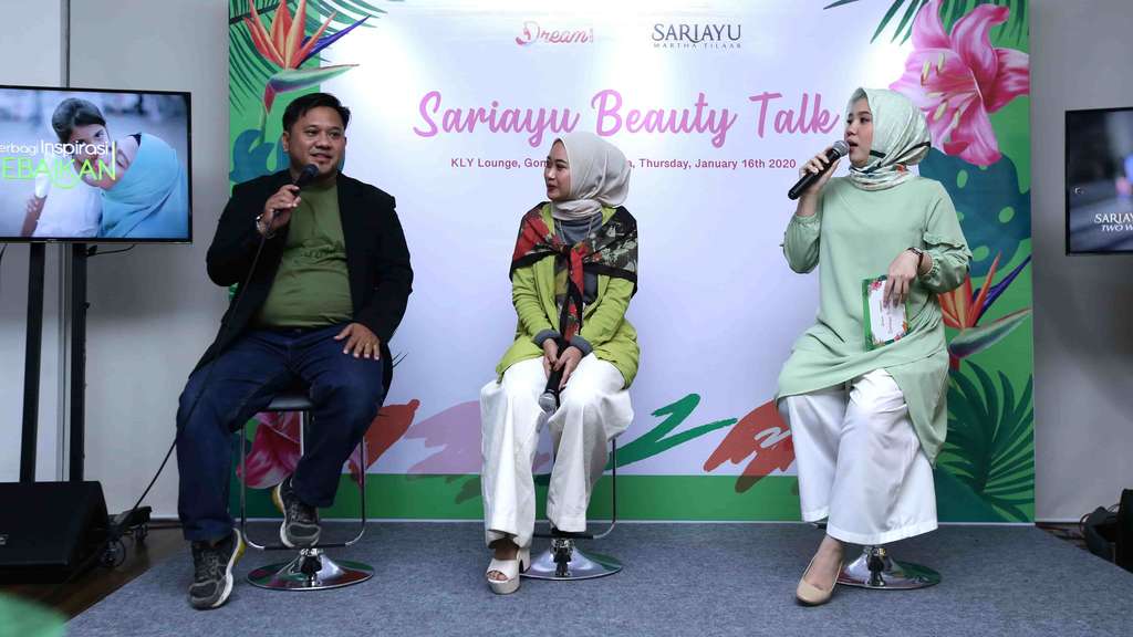 Serunya Belajar Makeup dan Hijab Mist Bareng Sariayu X Dream