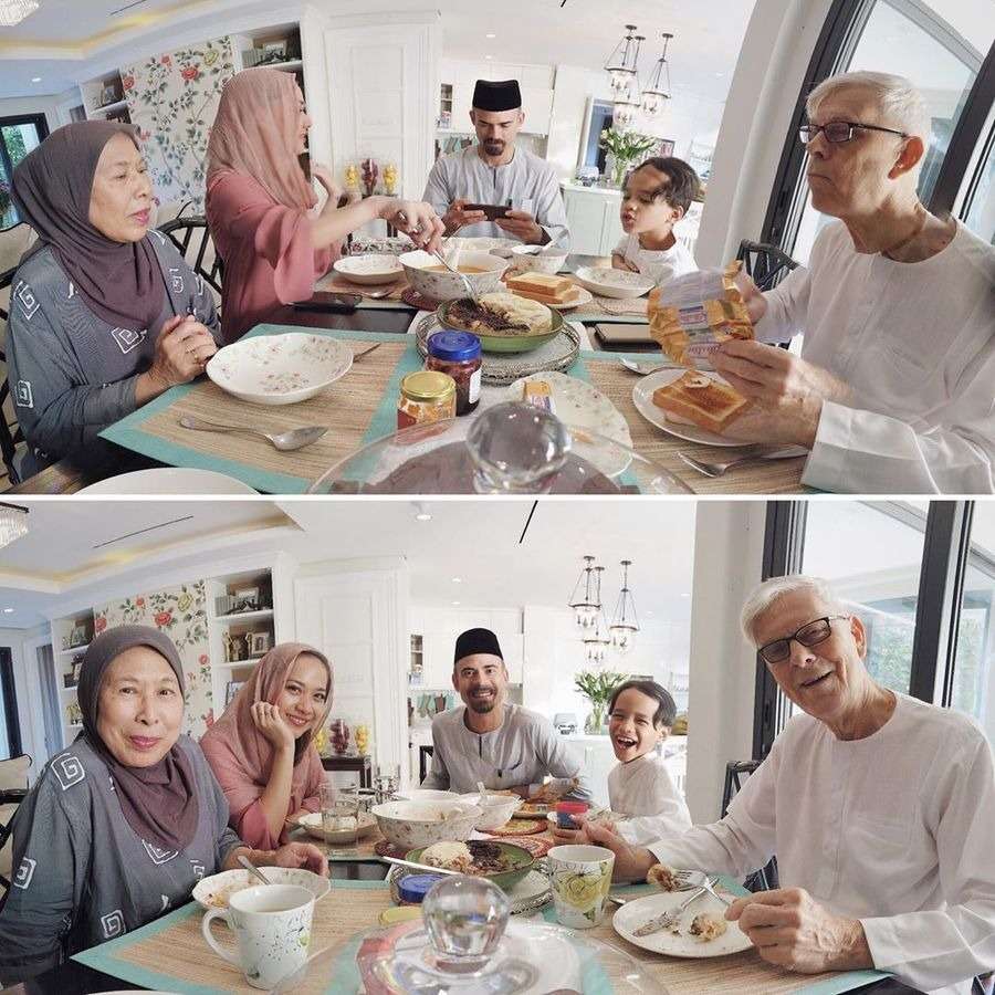 Mengharukan, Momen Keakraban Ashraf Sinclair dan Ibunda