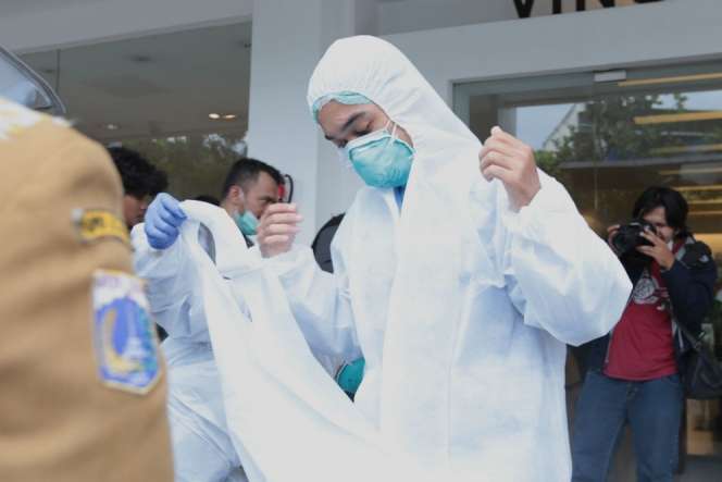 Sterilisasi Restoran Amigos Tempat WNI Diduga Tertular Corona