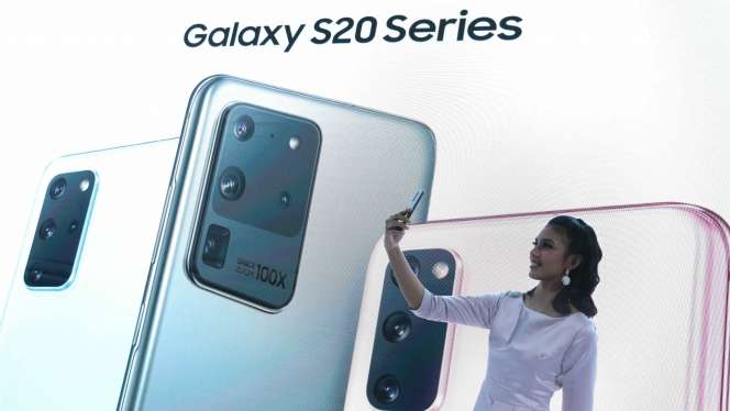 Penampakan Galaxy S20+, Ponsel Anyar Samsung yang Membahana