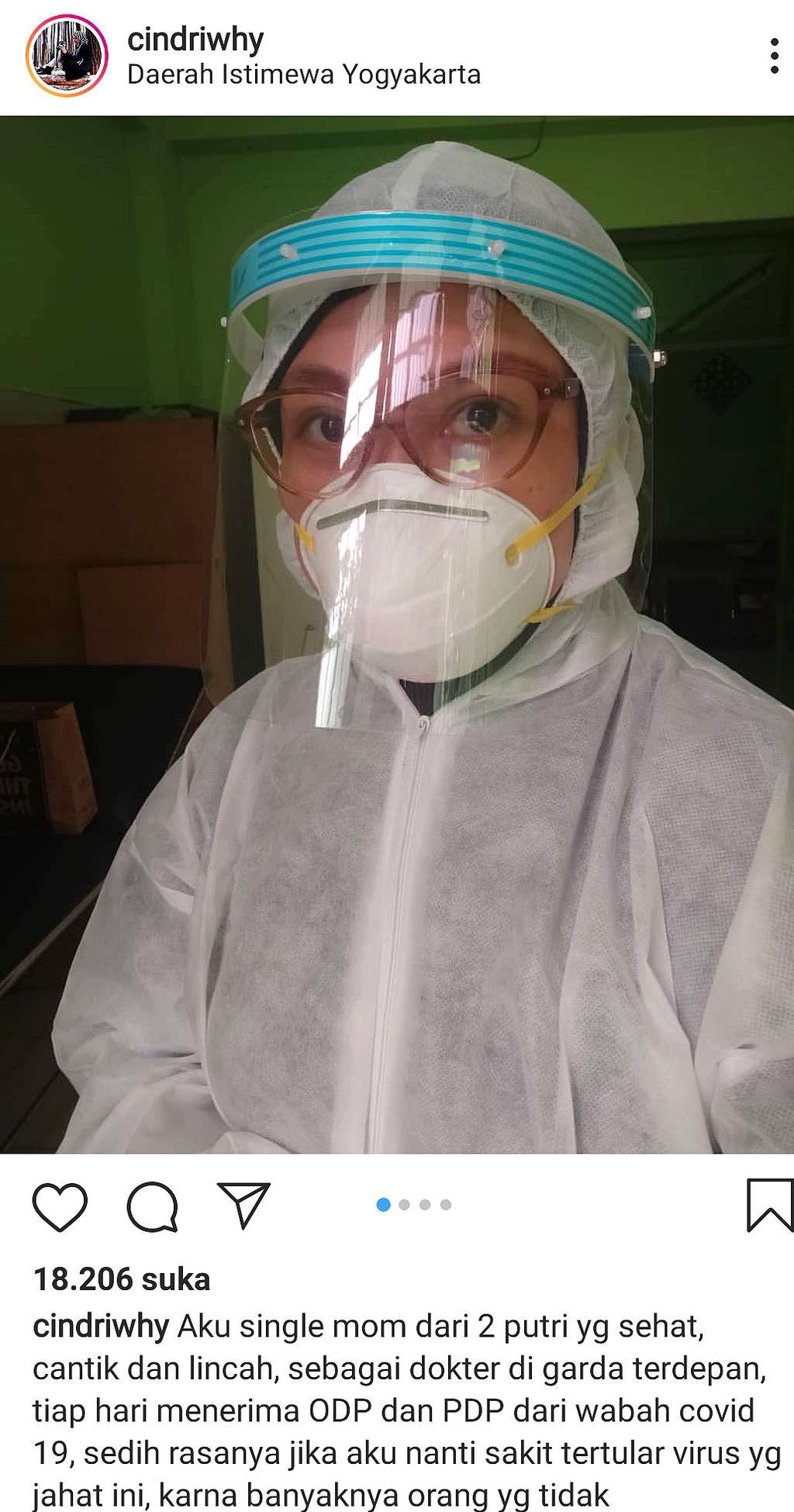 Potret Istri Bani Seventeen, Dokter yang Tangani Pasien Corona