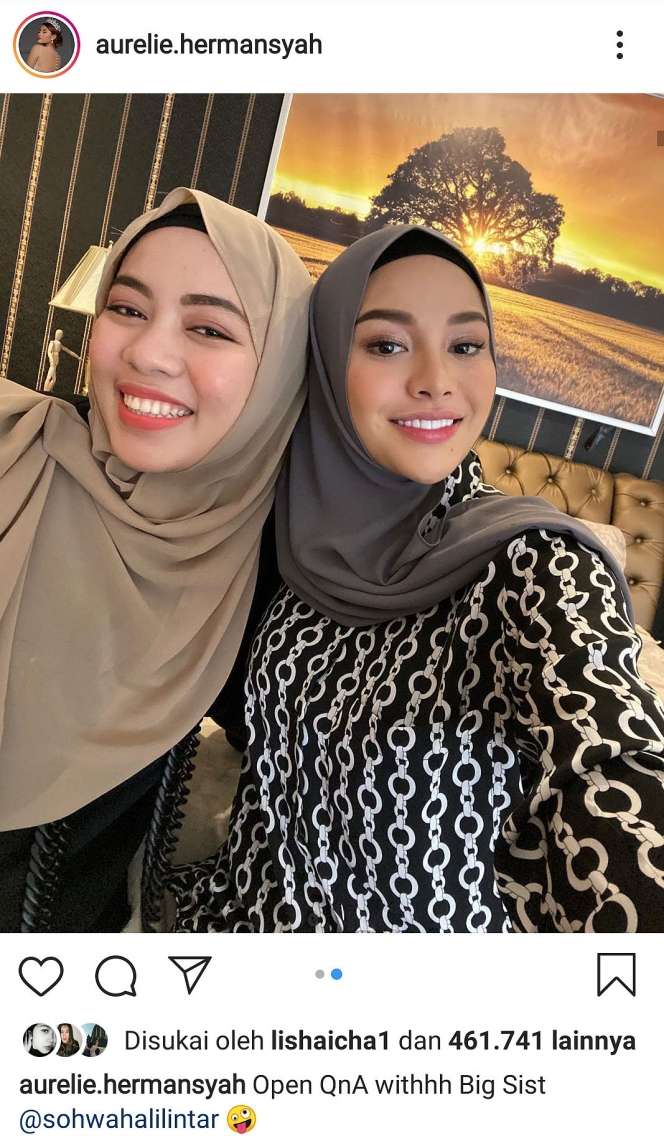 5 Potret Aurel Hermansyah Berhijab, Cantiknya Bikin Adem