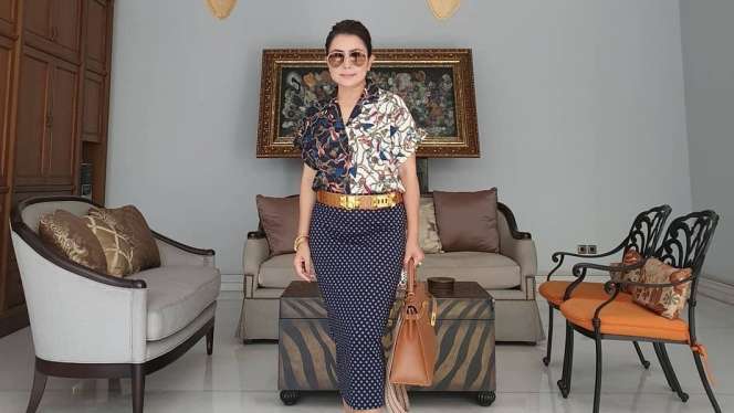 Belanja Pas Corona, Gaya Mayangsari Tenteng Tas Branded