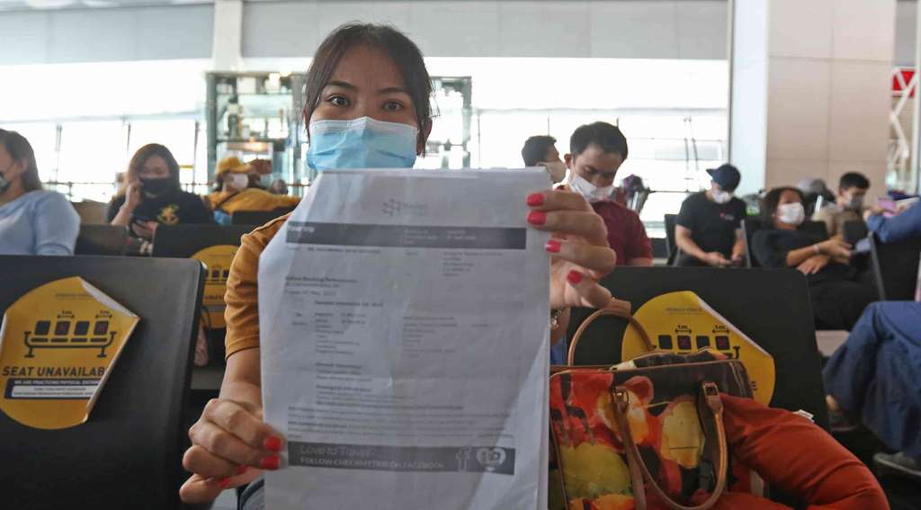 Potret Penumpang Domestik yang Diperbolehkan Terbang