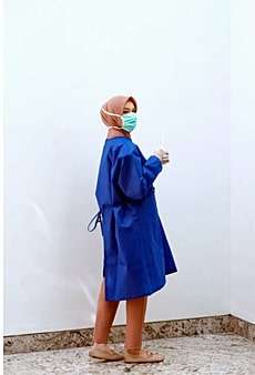 Ragam Masker dan APD untuk Rekan Dokter Karya Anggia Handmade