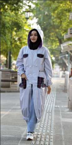 Outer Pelindung Diri Stylish & Wudhu Friendly By Wening Angga