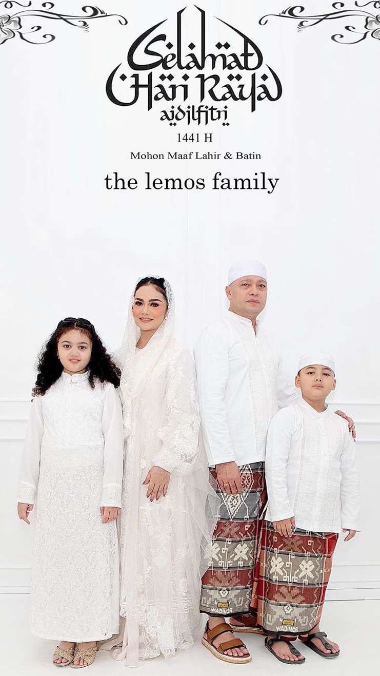 Disindir Aurel, Ini 5 Momen Lebaran Keluarga Krisdayanti