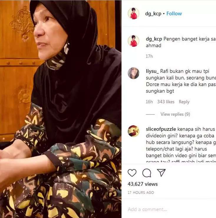 Berawal dari Mimpi, Dorce Gamalama Kini Jadi Sopir Raffi Ahmad