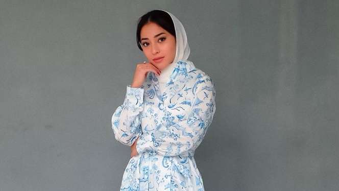 5 Pesona Teranyar Nikita Willy Tampil Berhijab, Cantik!