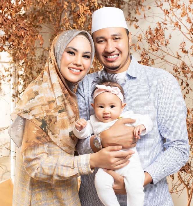 Potret Khalisa Aghnia, Anak Kartika Putri yang Imut Banget!
