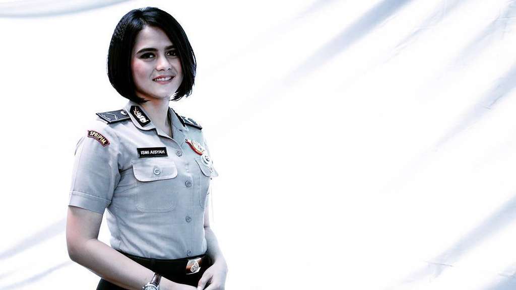 Sempat Viral, Potret Anyar Polwan Cantik Bripda Ismi Aisyah