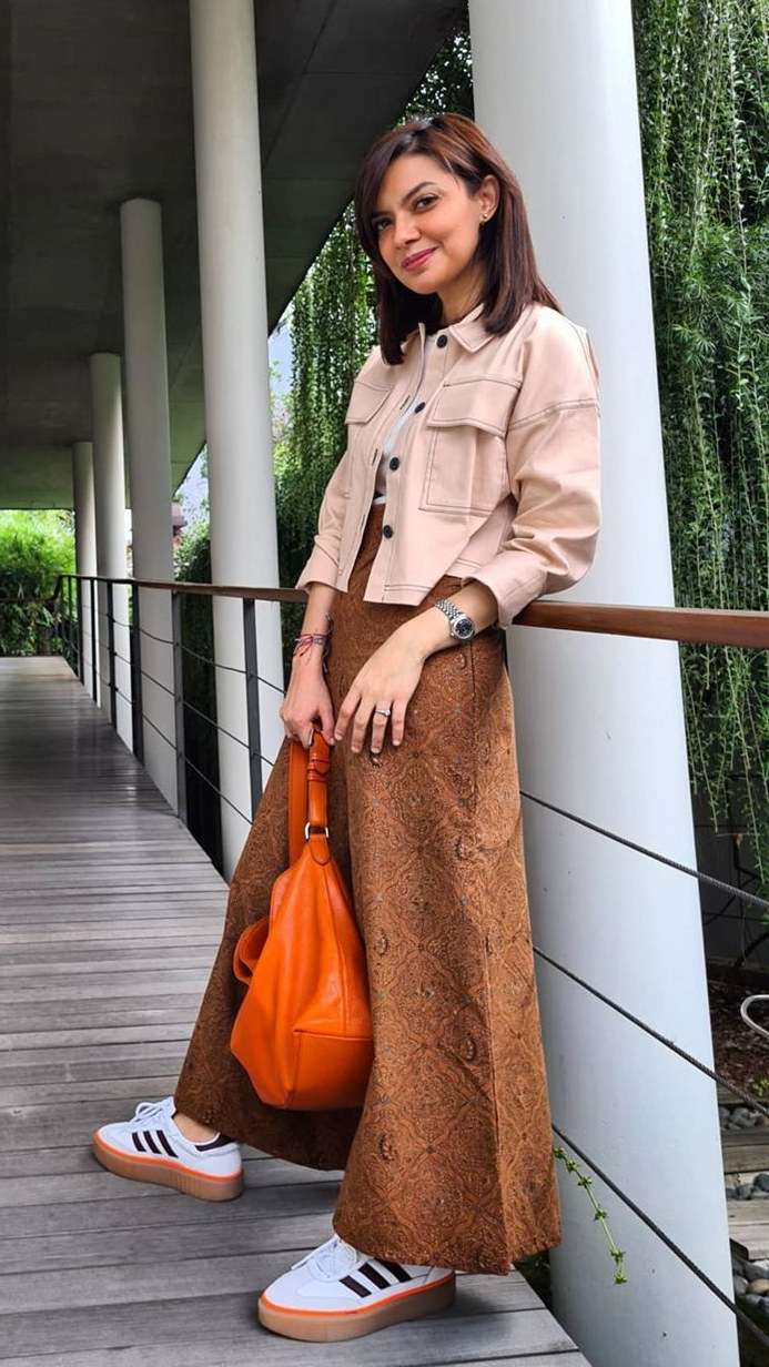Kece Badai! Intip 5 Potret OOTD Hypebeast Najwa Shihab