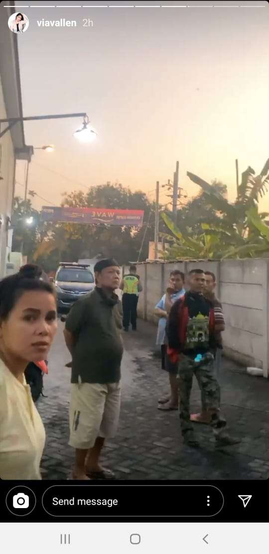 Ngeri! Deretan Potret Alphard Via Vallen Hangus Dibakar Orang