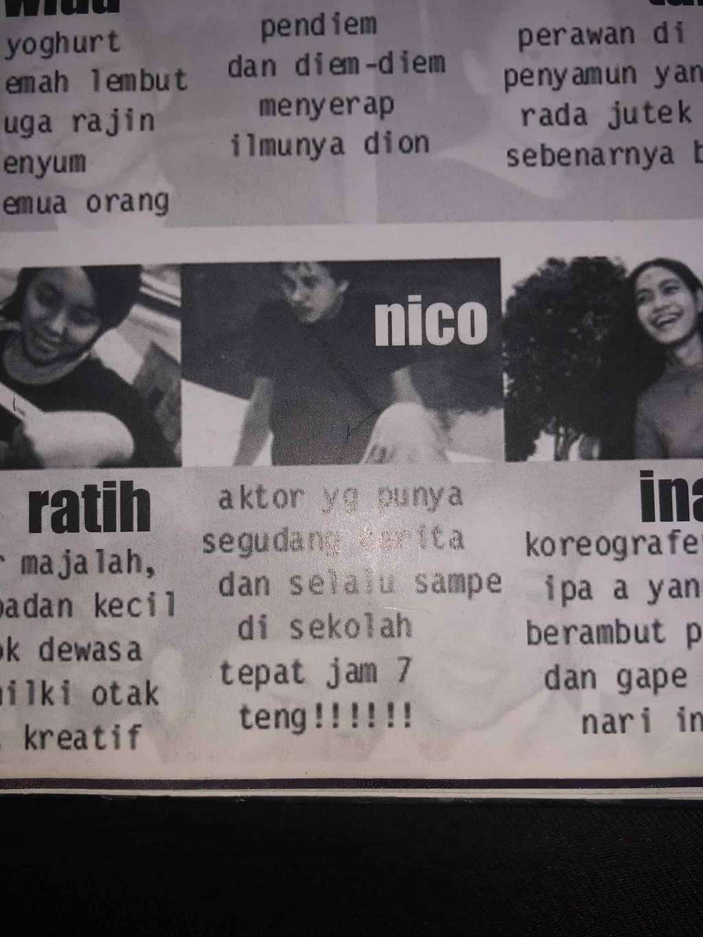 Gantengnya Bikin Histeris! Potret Masa SMA Nicholas Saputra