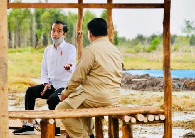 Potret Harmoni Jokowi dan Prabowo di Lumbung Pangan Indonesia