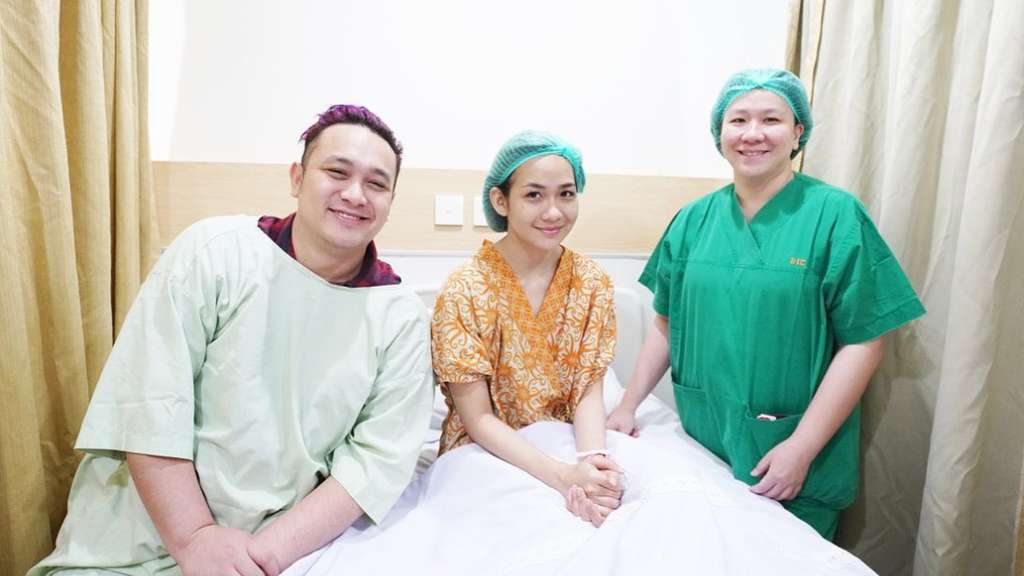 Momen Istri Gilang Dirga Jalani Program Bayi Tabung, Haru!