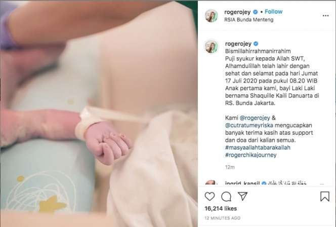 Penuh Haru! Potret Detik-detik Momen Melahirkan Cut Meyriska