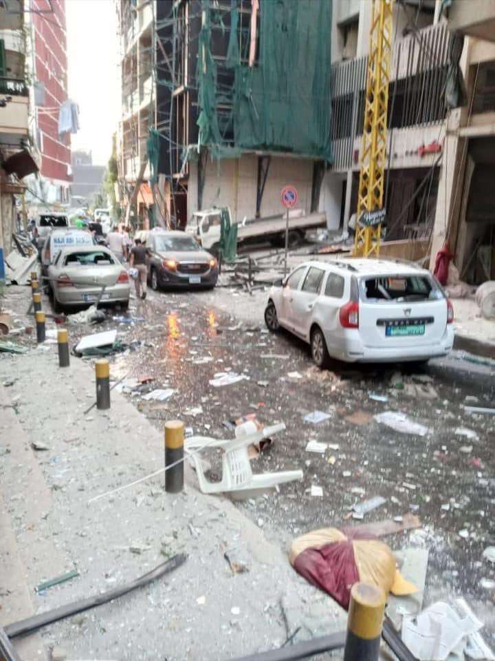 Potret Terkini Usai Ledakan Besar di Beirut Lebanon, Mencekam!