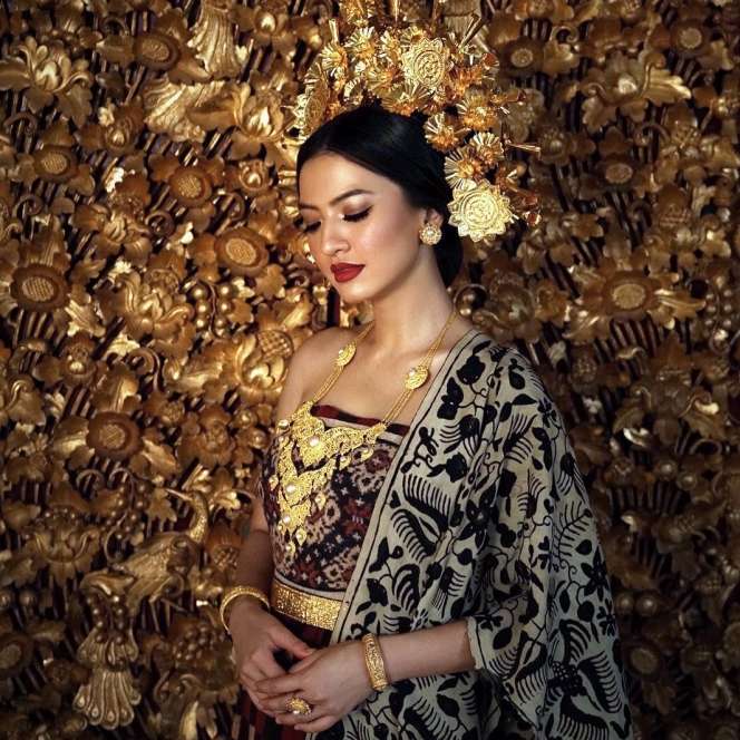 Cantik Gak Ketulungan, Pesona Raline Shah Pakai Baju Adat Bali